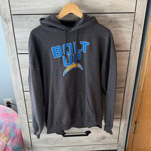 Dark Gray Bolt Up Hoodie